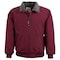 Game Workwear Men's Bomber jacket, Heavyweight Taslan Nylon Shell, Full Front Zip with Inner Storm Flap, Maroon 9400 - alternate 1